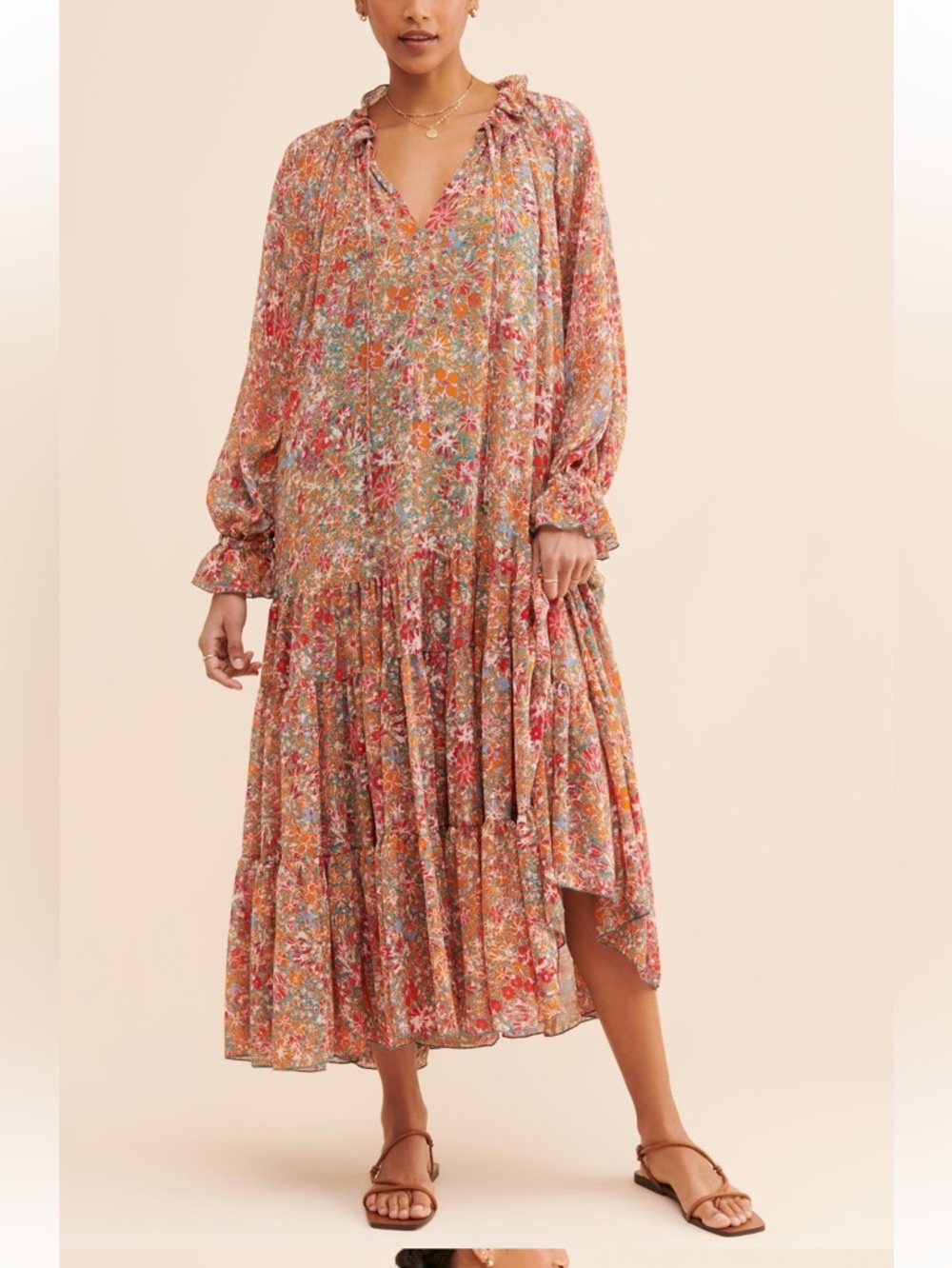 Free people Feeling Groovy Midi Dress